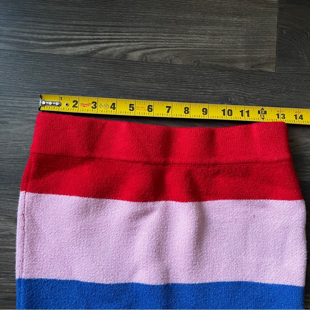 Dressed in Lala Dancing Queen Knit Maxi Skirt in Rainbow - Picture 9 of 9